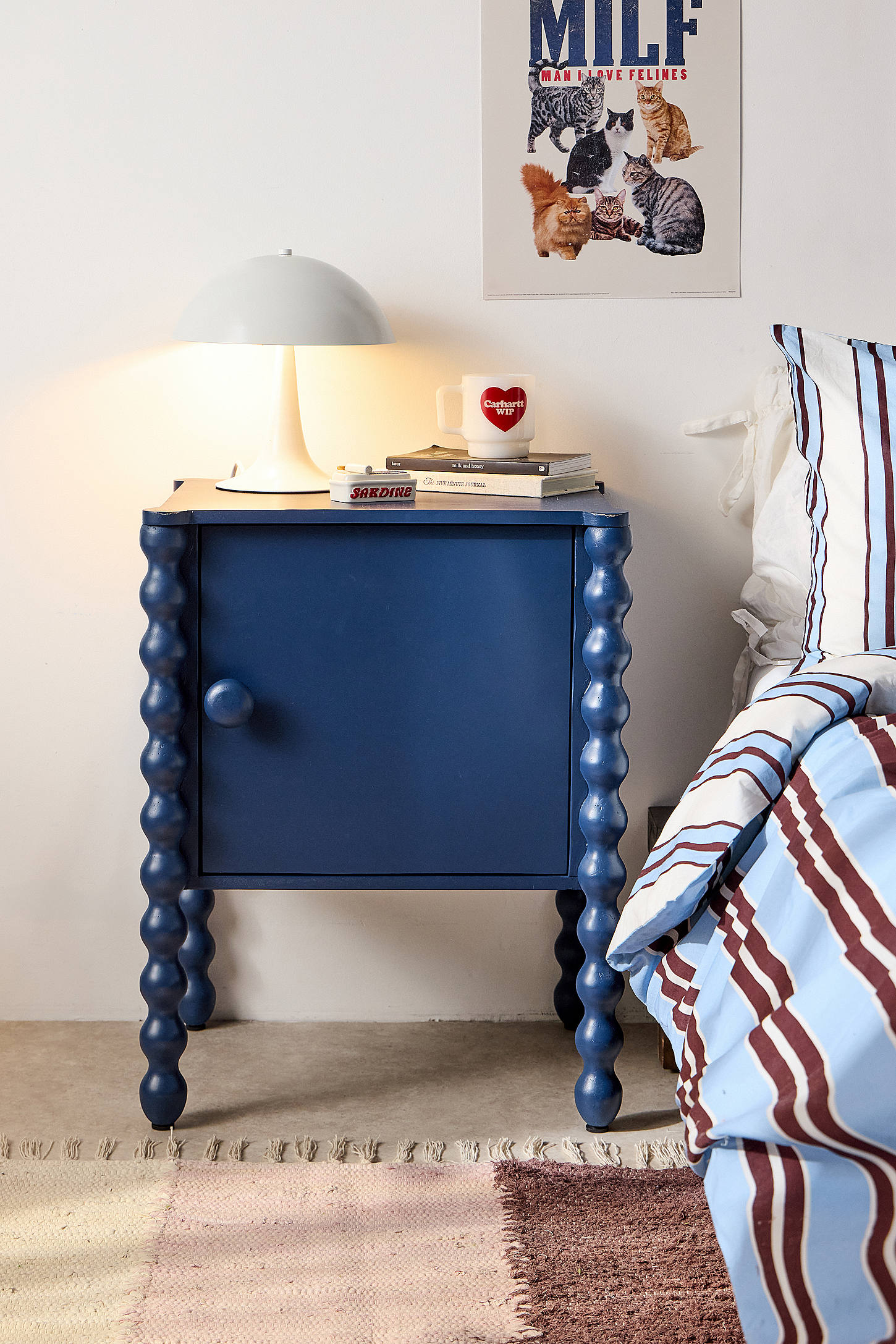 Willow Nightstand - Navy
