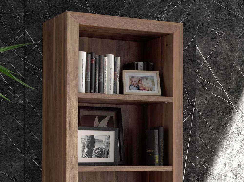 Angel Cerda Walnut Veneer Shelf 65x40x200 cm (Model ) 5