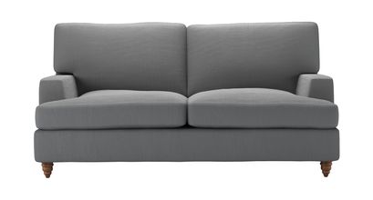 Isla 2 Seat Sofabed in Shadow Brushed Linen Cotton - sofa.com
