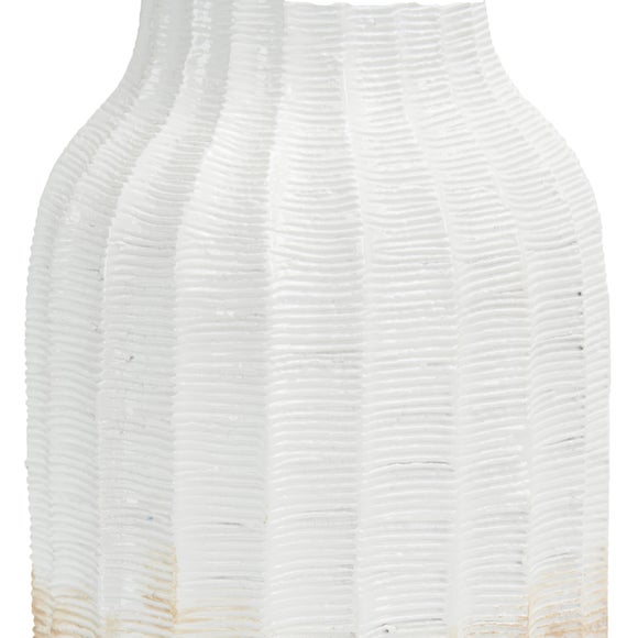 Amalia Ombre Textured Stoneware Vase 3