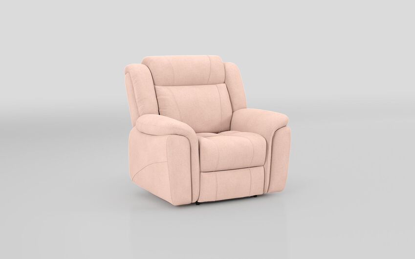 Pink Fabric Elland Armchair