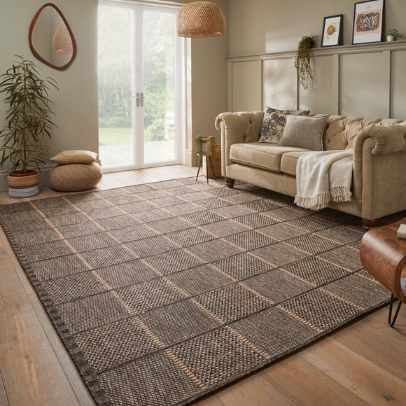 Concept Looms Sumac Indoor Outdoor Checkered Rug
