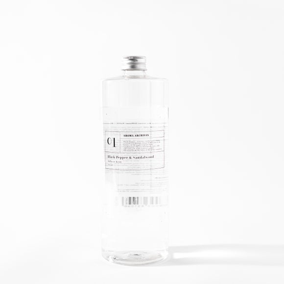 Aroma Archives No.1 Black Pepper & Sandalwood Diffuser Refill