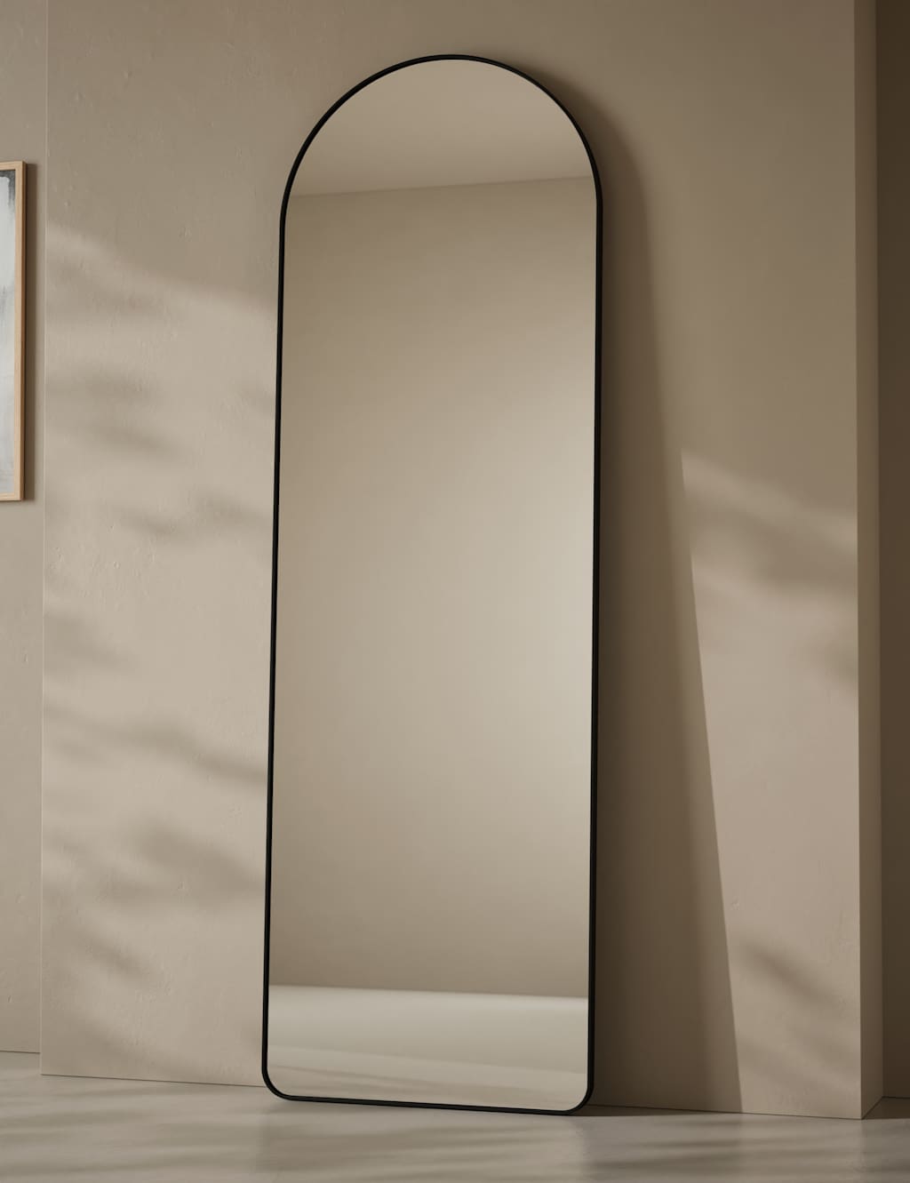 M&S Arch Full Length Mirror Black