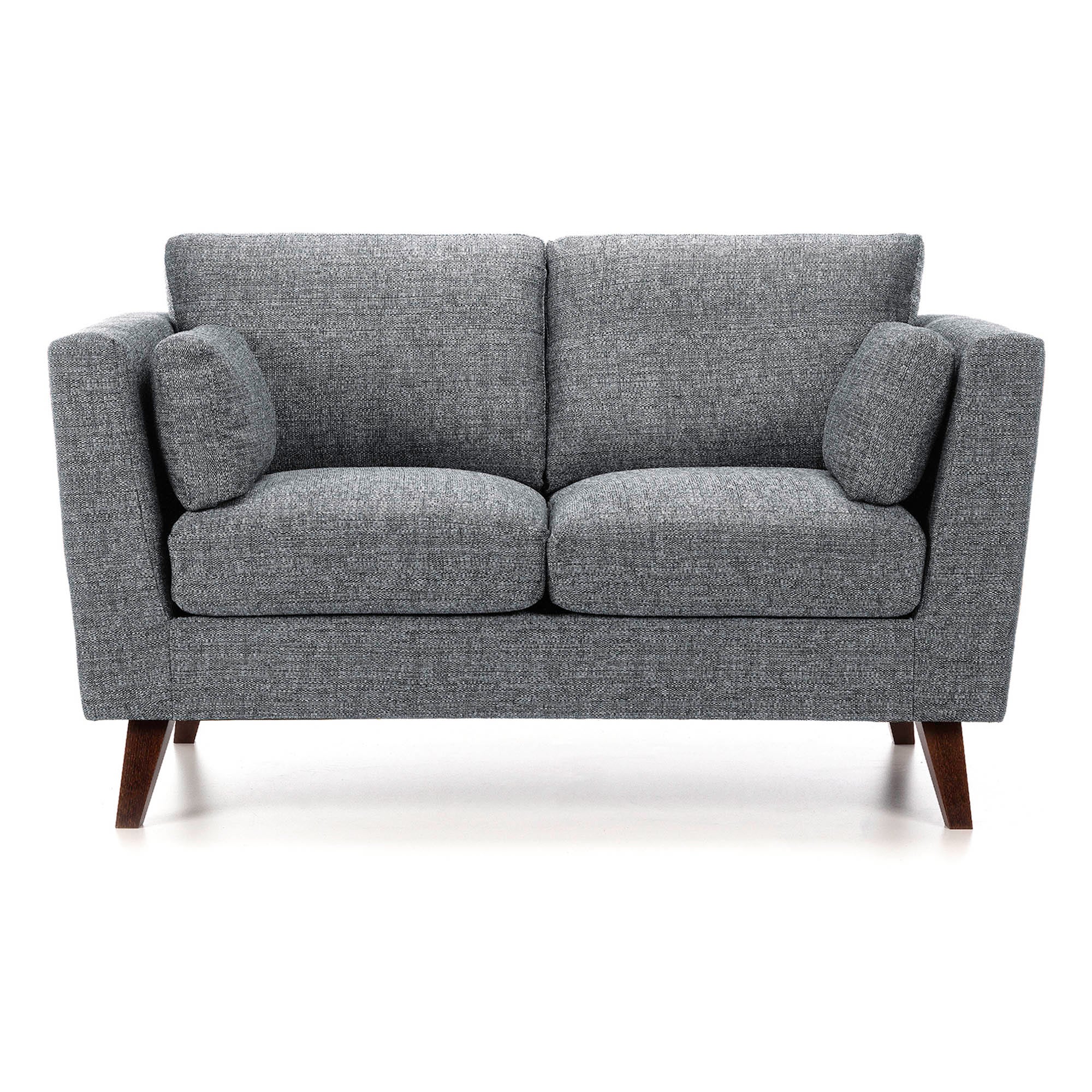 Sam Fabric 2 Seater Sofa Grey