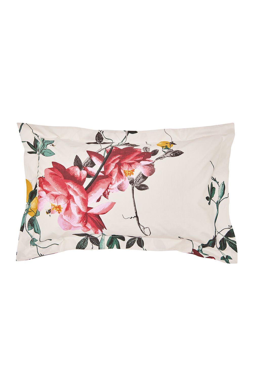 Ted Baker 'Citrus Bloom' Cotton Duvet Cover Set in Cream 4