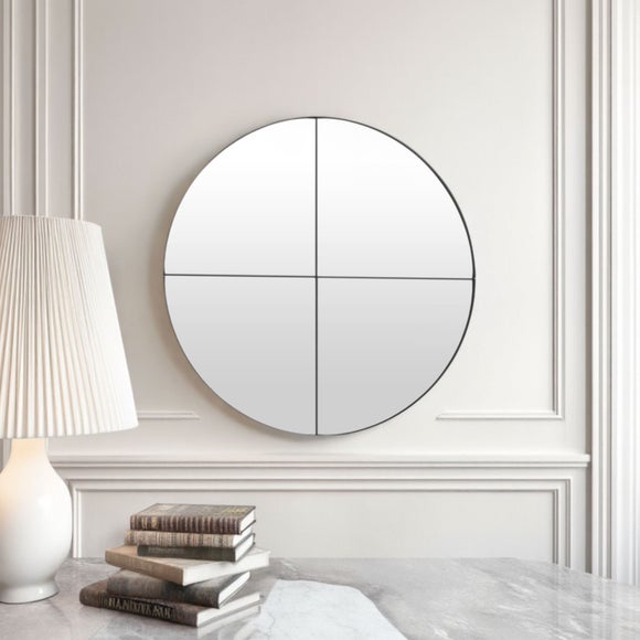 Yearn Round Astoria Window Wall Mirror