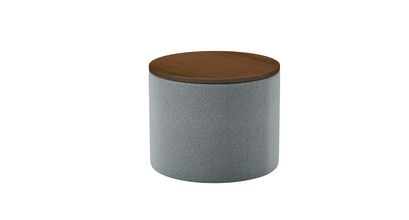 Ringo Storage Drum in Cirrus Smart Slubby Cotton - sofa.com