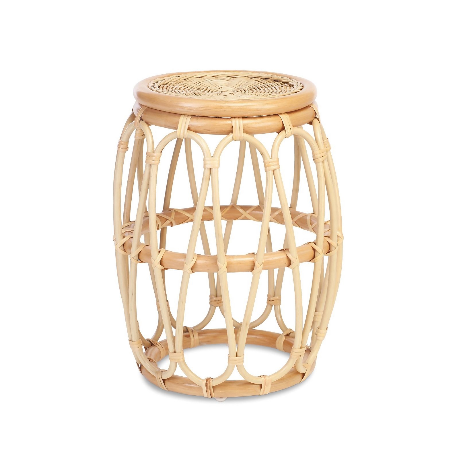Beijing Rattan Lamp Table