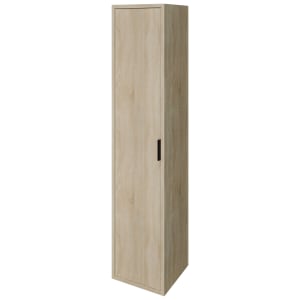 Wickes Nova Davos Oak Wall Hung Tower Unit - 1400 x 300mm