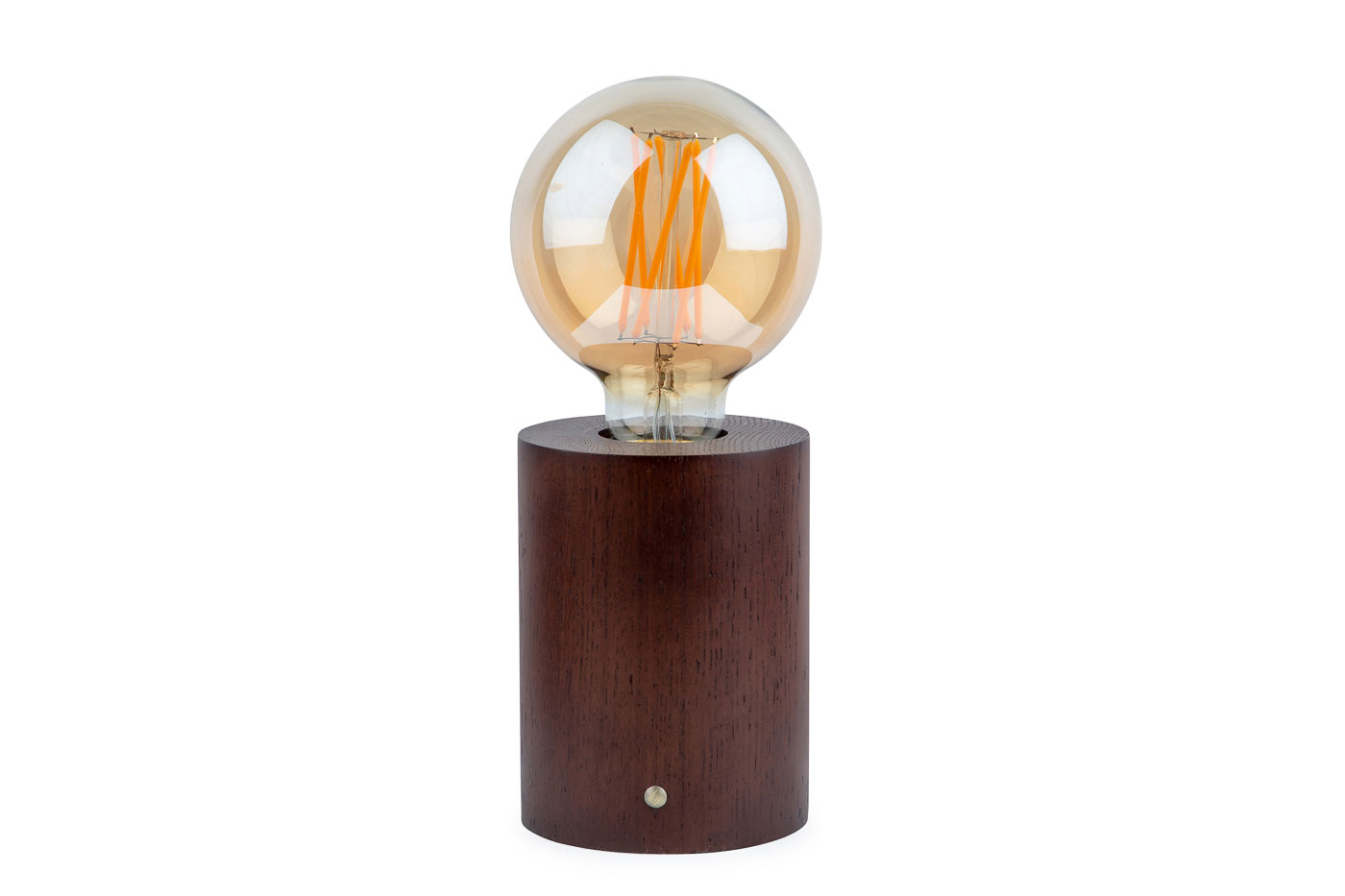 Heal's Bristol Touch Lamp Walnut