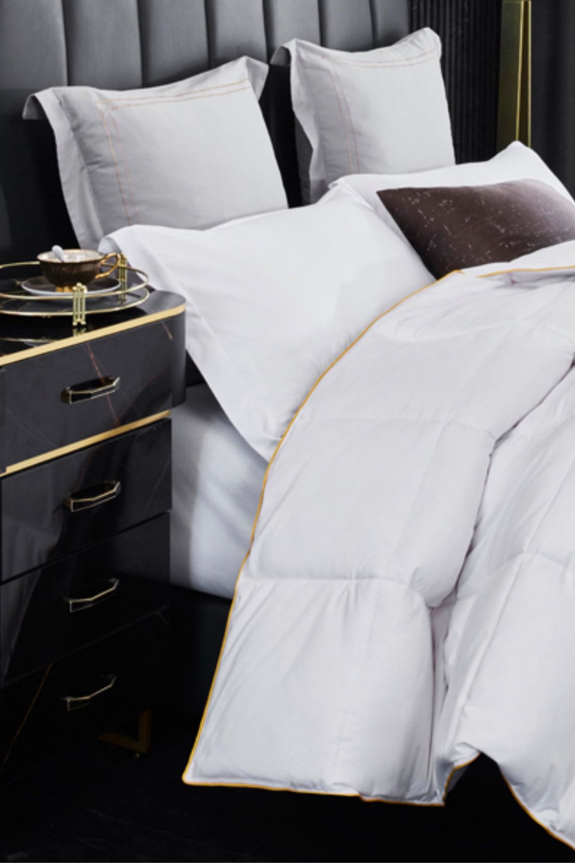 Ezysleep 10.5tog Premium Goose Feather & Down Duvet in White 3