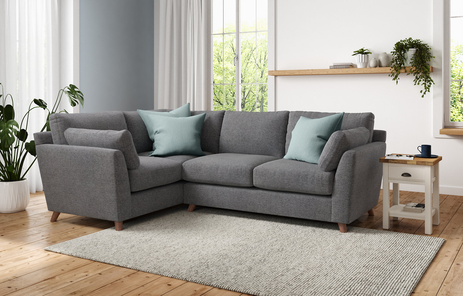 M&S Oscar Corner Sofa (Left-Hand)