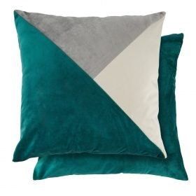 New Edge Blinds Picasso Cushion Cover in Green