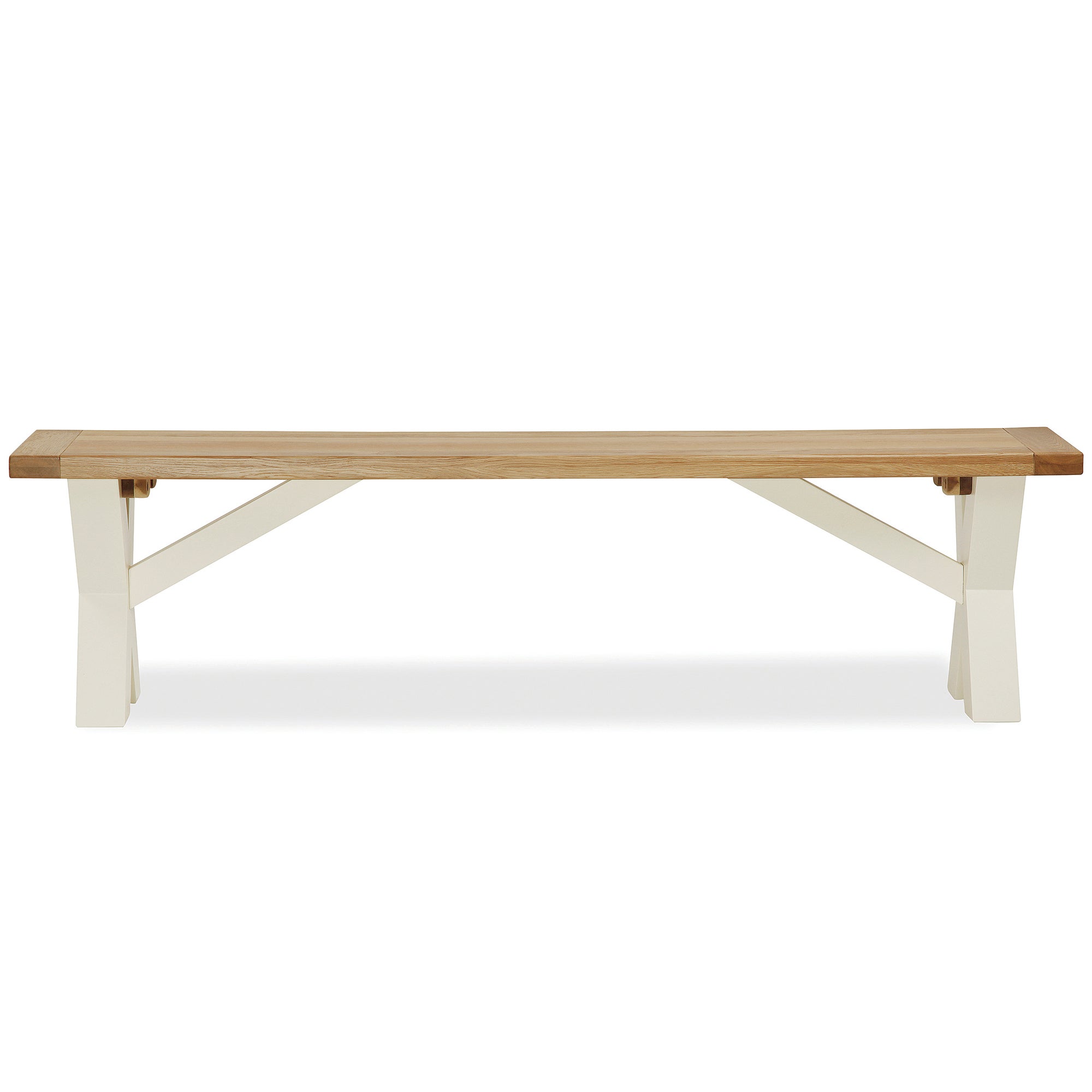 Wilby Dining Bench Cream Cream