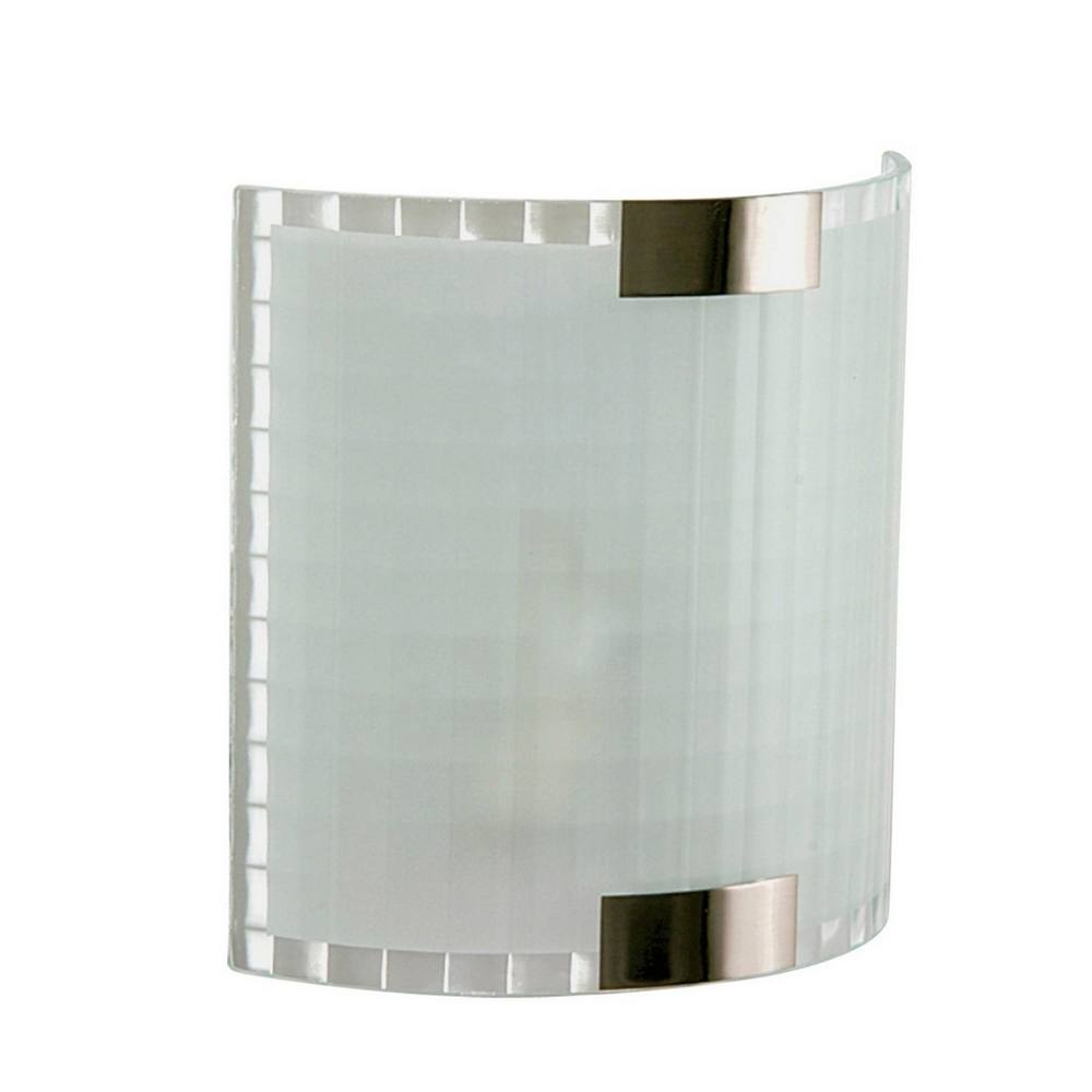 Netlighting Caprice Wall Lamp E14 Grid Design in Silver
