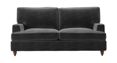 Isla 2 Seat Sofabed in Armour Smart Velvet - sofa.com