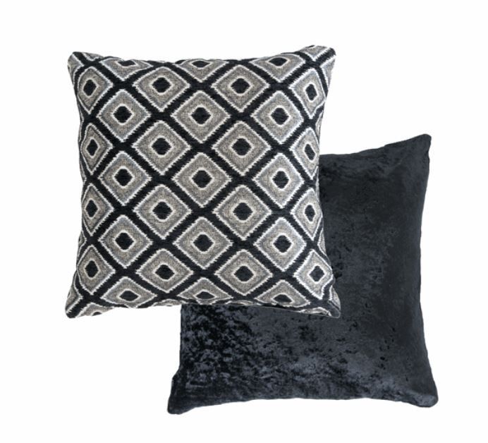 New Edge Blinds Nevada Cushion Cover in Black