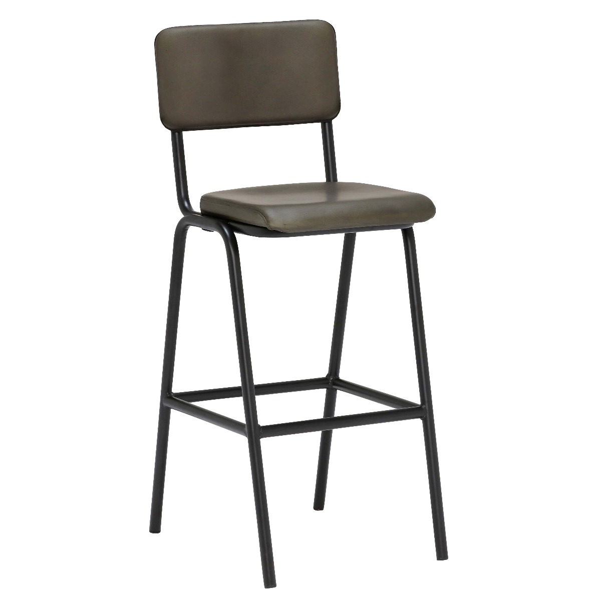 Twyford Leather Bar Stool