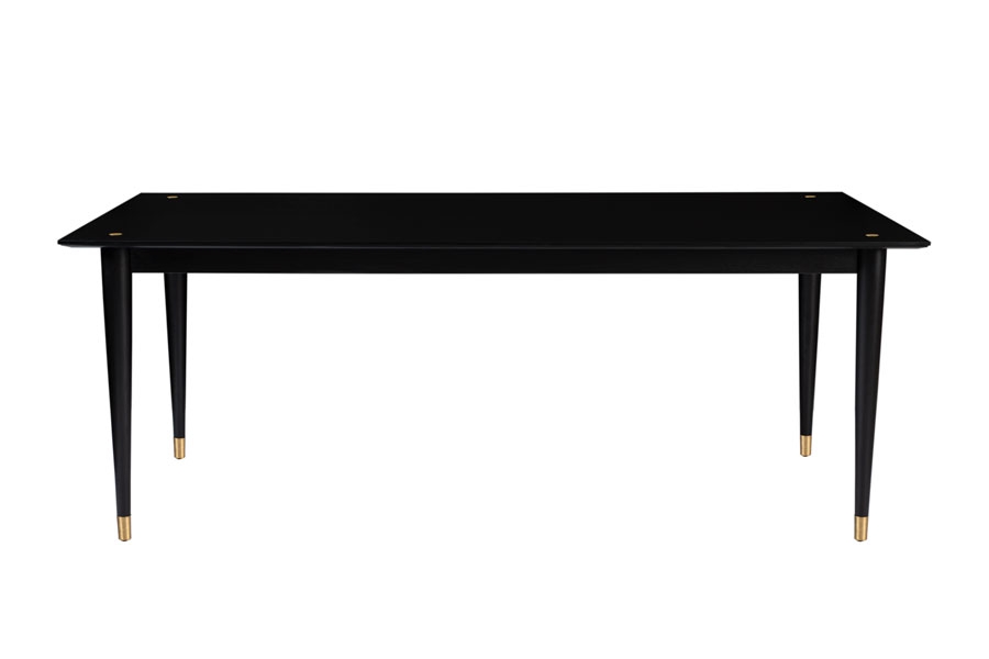 Como Black Dining Table