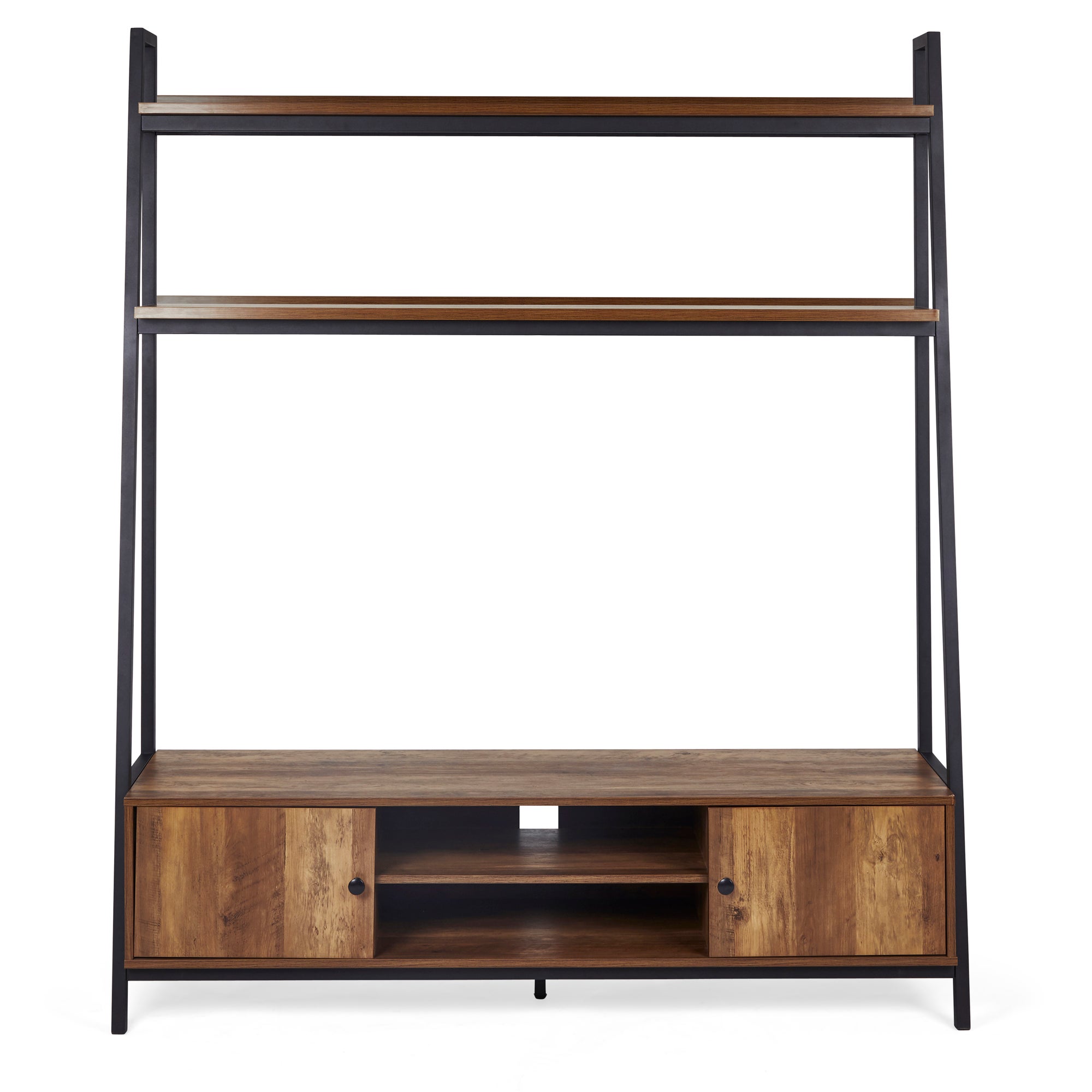Fulton Pine Ladder Shelf TV Unit for TVs up to 60"