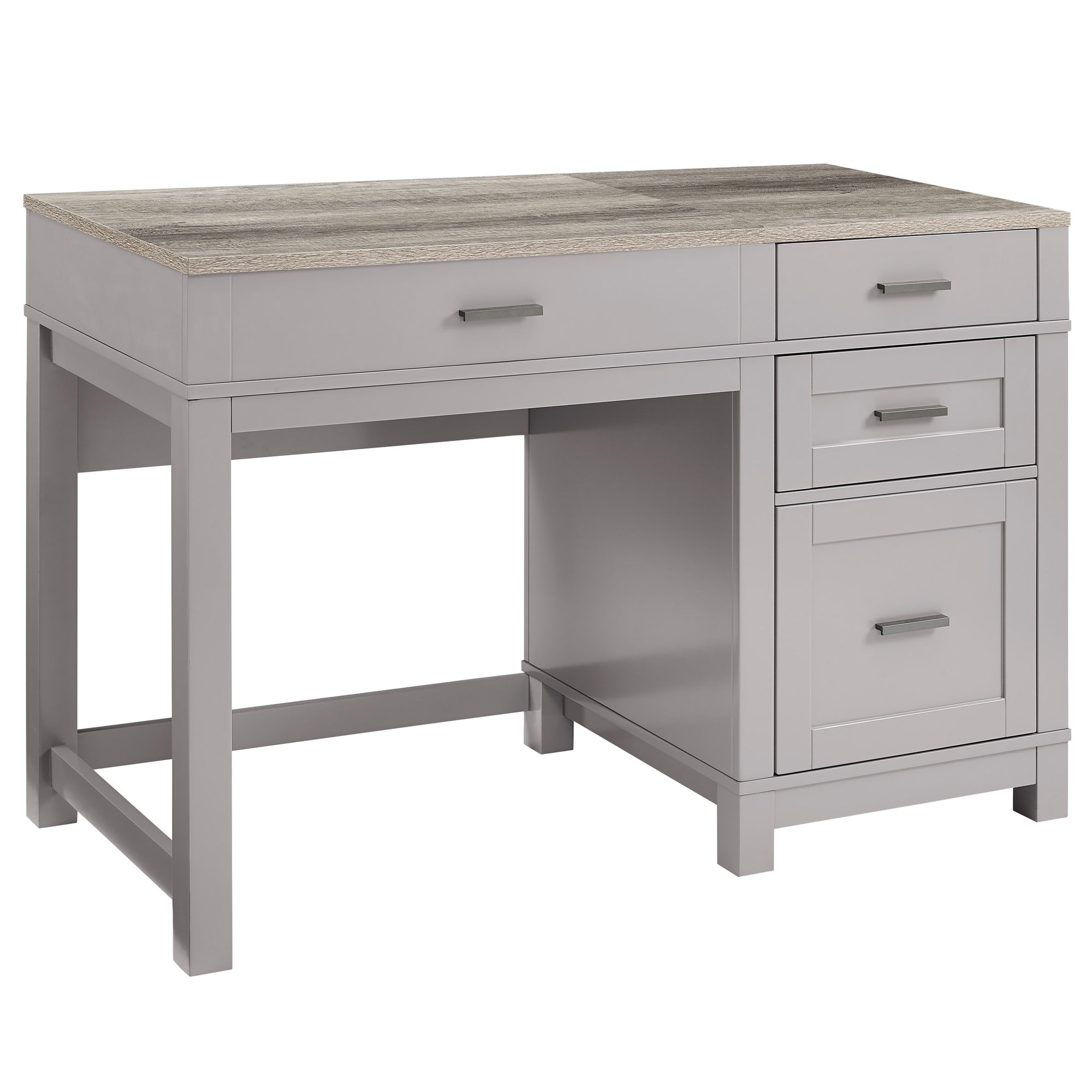Caver Lift-Top Desk Grey