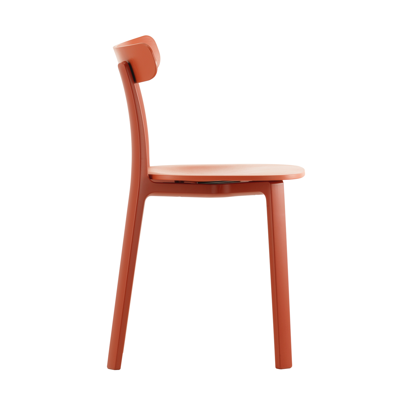 Vitra All Plastics Chair Brick