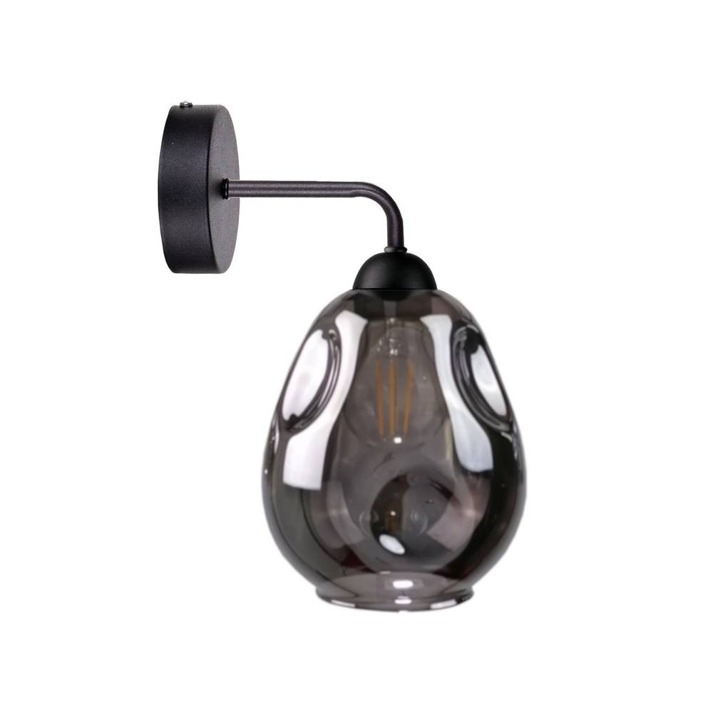 Netlighting Loki Dome Wall Lamp Black 23cm 1x E27