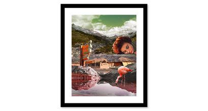 Flamingo Hotel Print - sofa.com