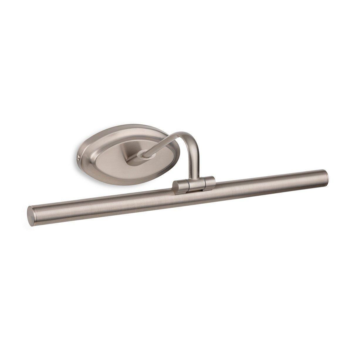 Netlighting Led Modern Picture Light 440mm Brushed Steel in Grey