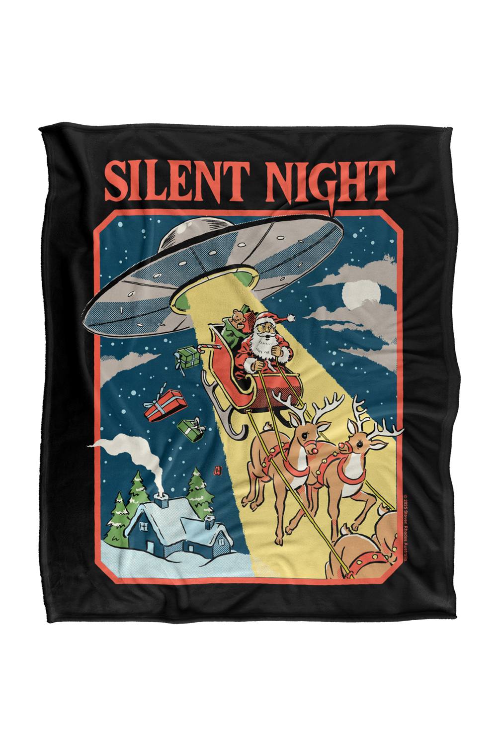 Steven Rhodes Silent Night Silky Touch Super Soft Throw Blanket