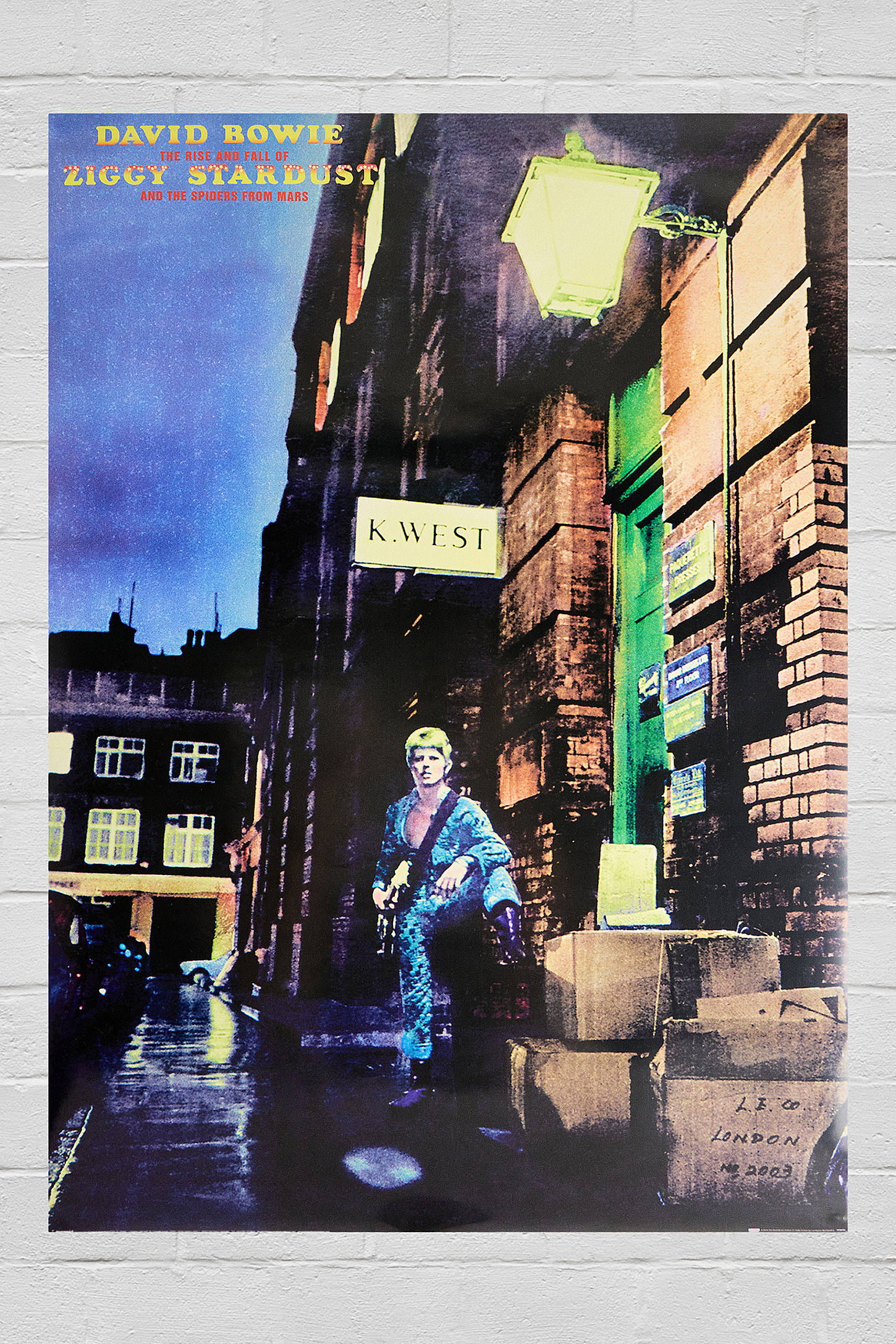 Ziggy Stardust 60x91cm Wall Art Print 60x91