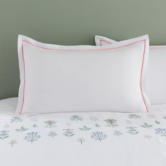 Somerset Embroidered Microfibre Oxford Pillowcase