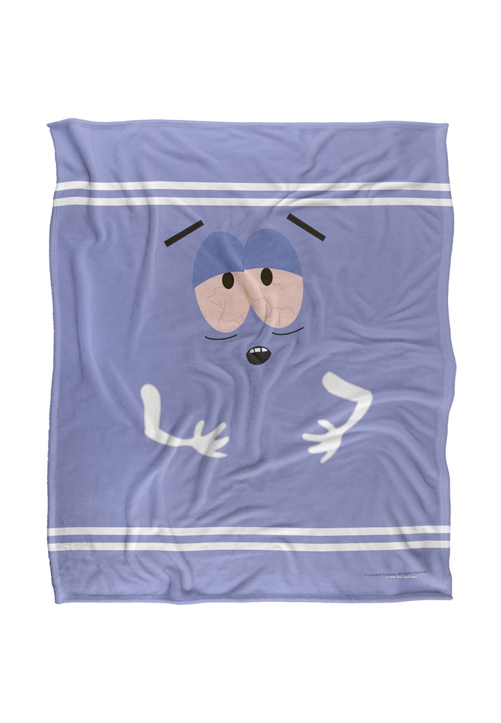 South Park Towelie Queasy Silky Touch Super Soft Throw Blanket 152 X 127 cm in White