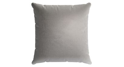 55x55cm Scatter Cushion in Squirrel Cotton Matt Velvet - sofa.com
