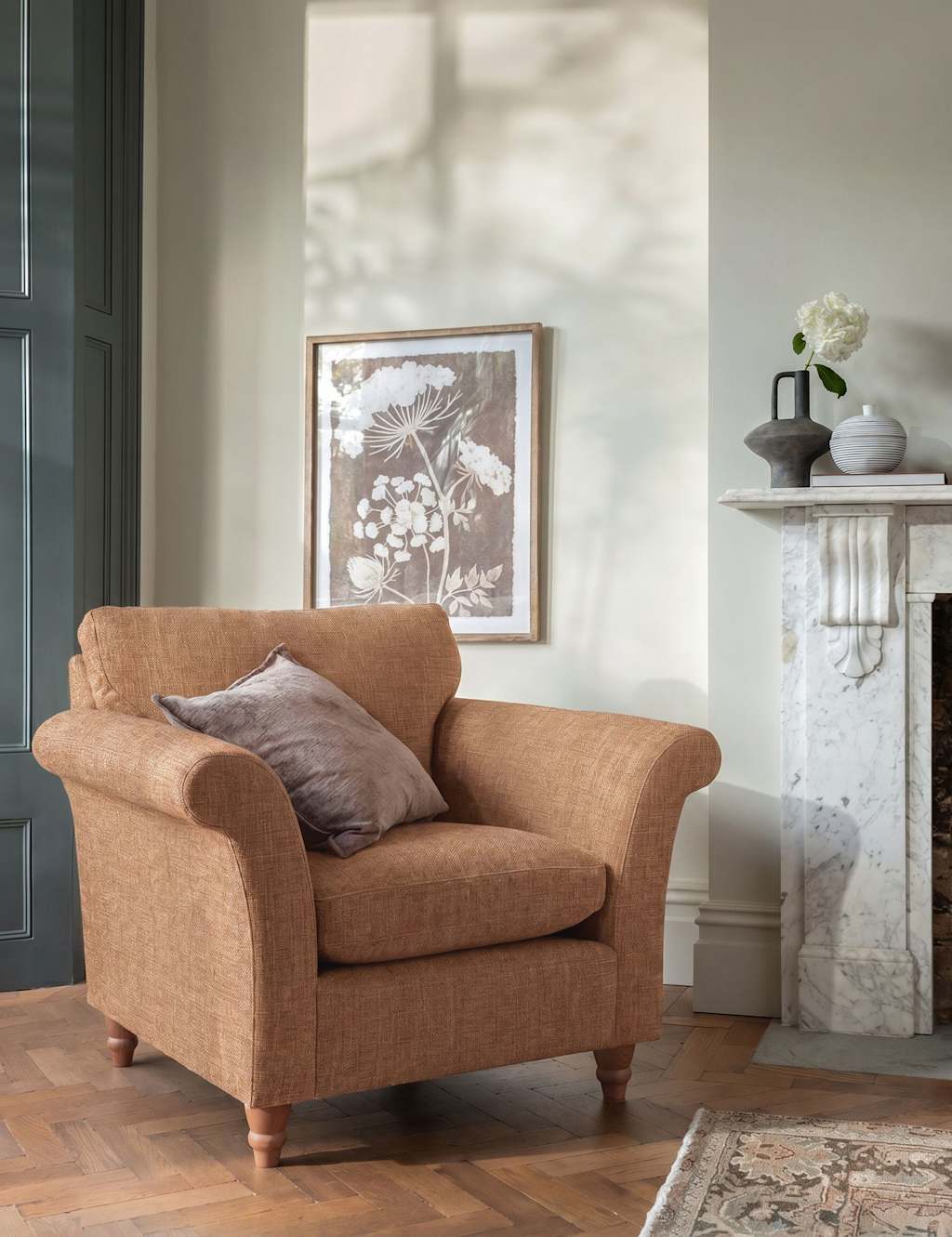 BARKER AND STONEHOUSE Amelie Armchair Brown
