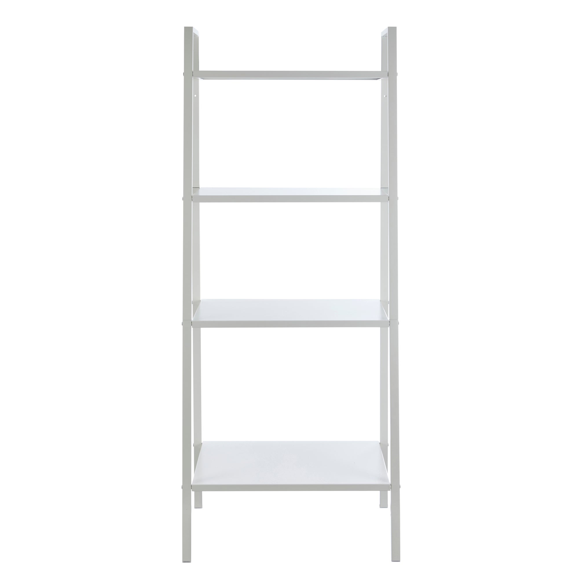 Ladder Shelving Unit White