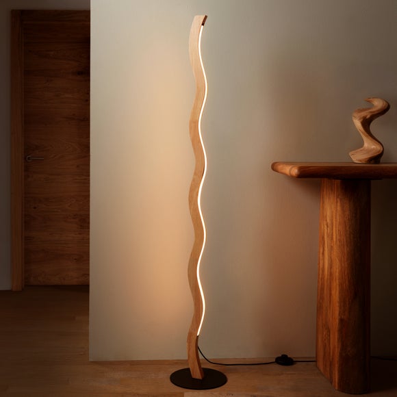 Wave Modern LED Floor Lamp