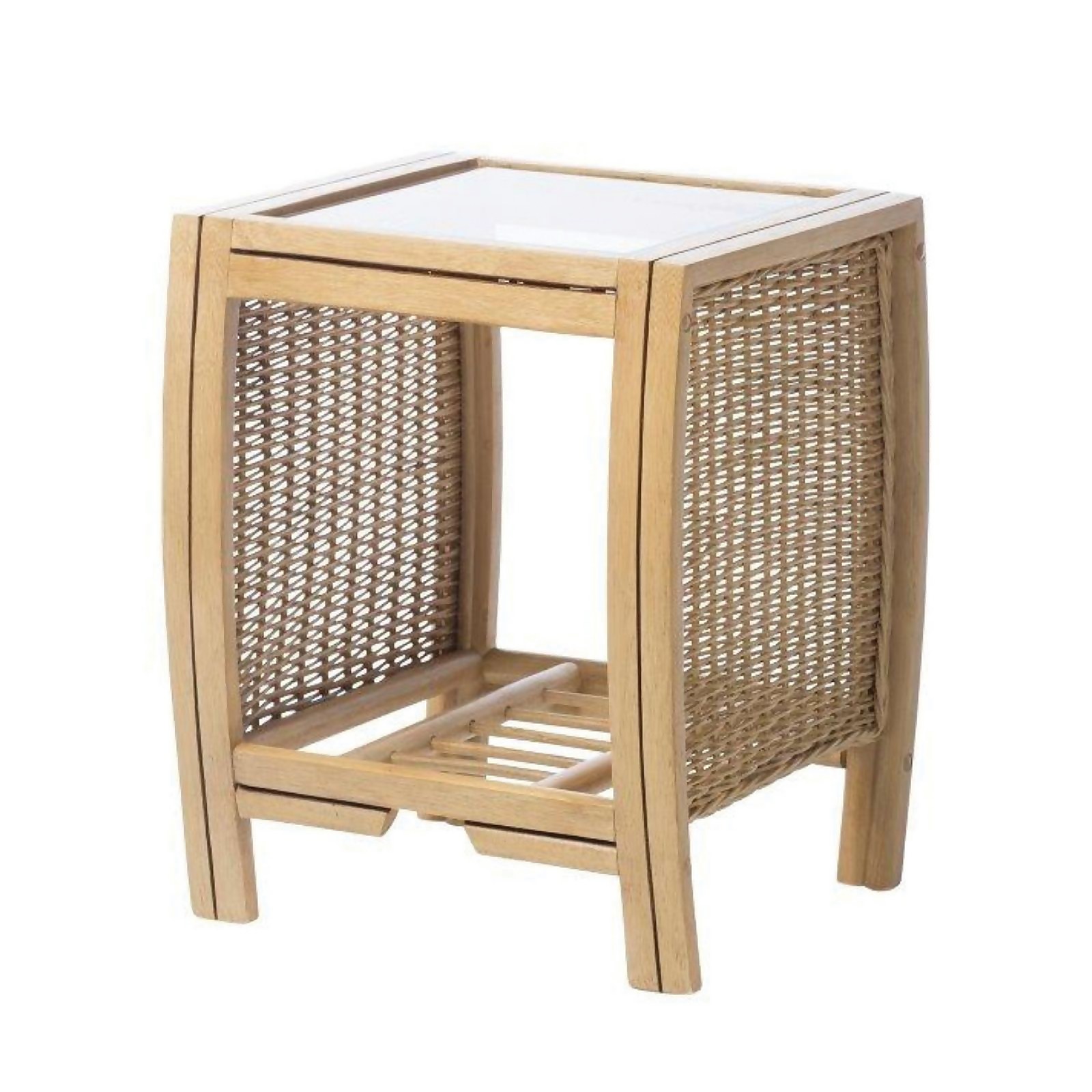 Turin Light Oak Lamp Table