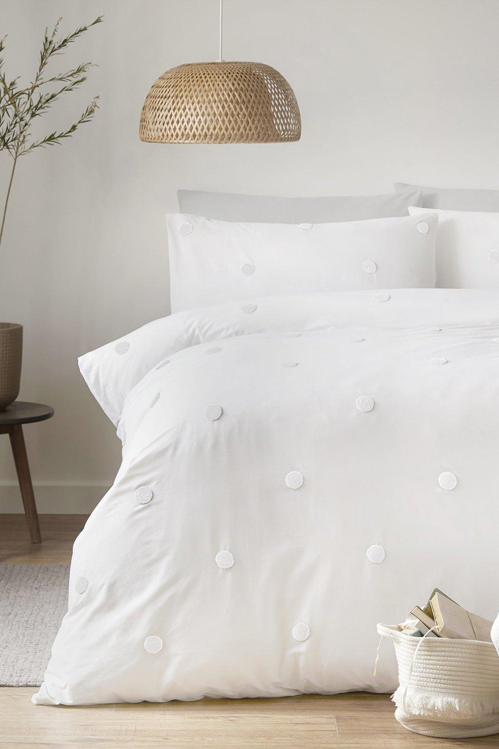 Dot Garden King Duvet Set