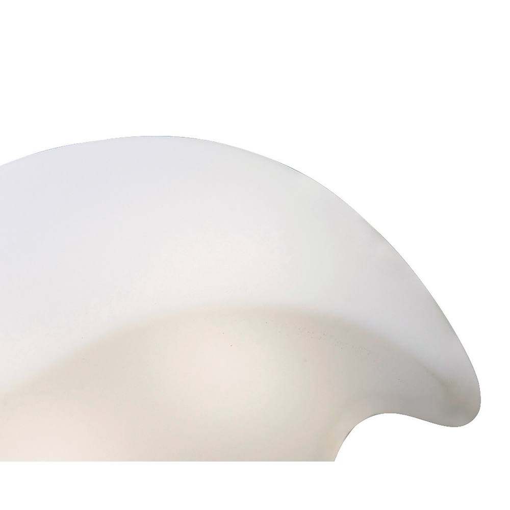 Netlighting Natura CeilingWall 2 Light E27 Small Indoor Polished ChromeOpal White 6