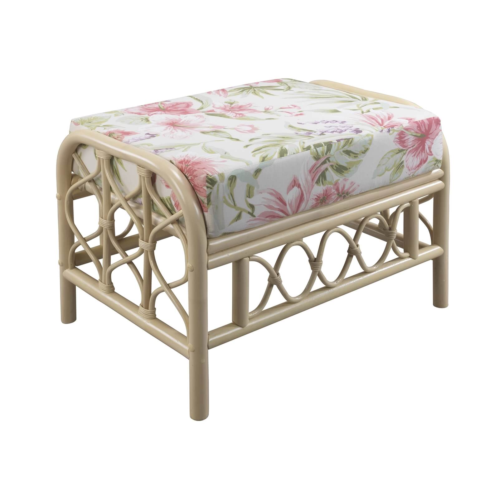 Morley Footstool In Blossom