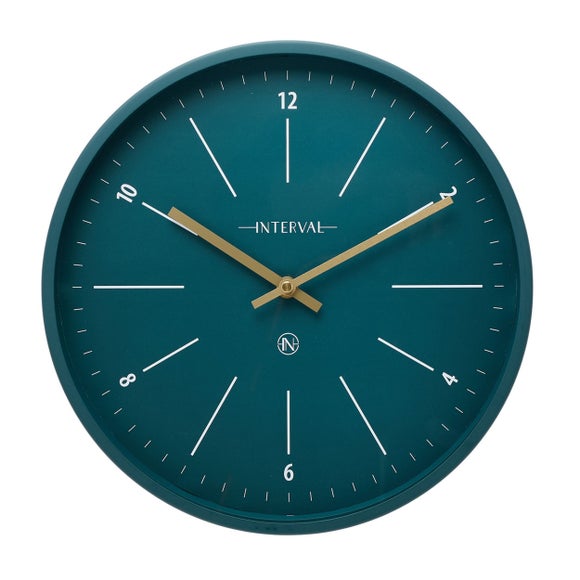 Interval Metal Wall Clock