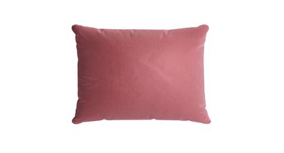 38x55cm Scatter Cushion in Dusty Rose Cotton Matt Velvet - sofa.com