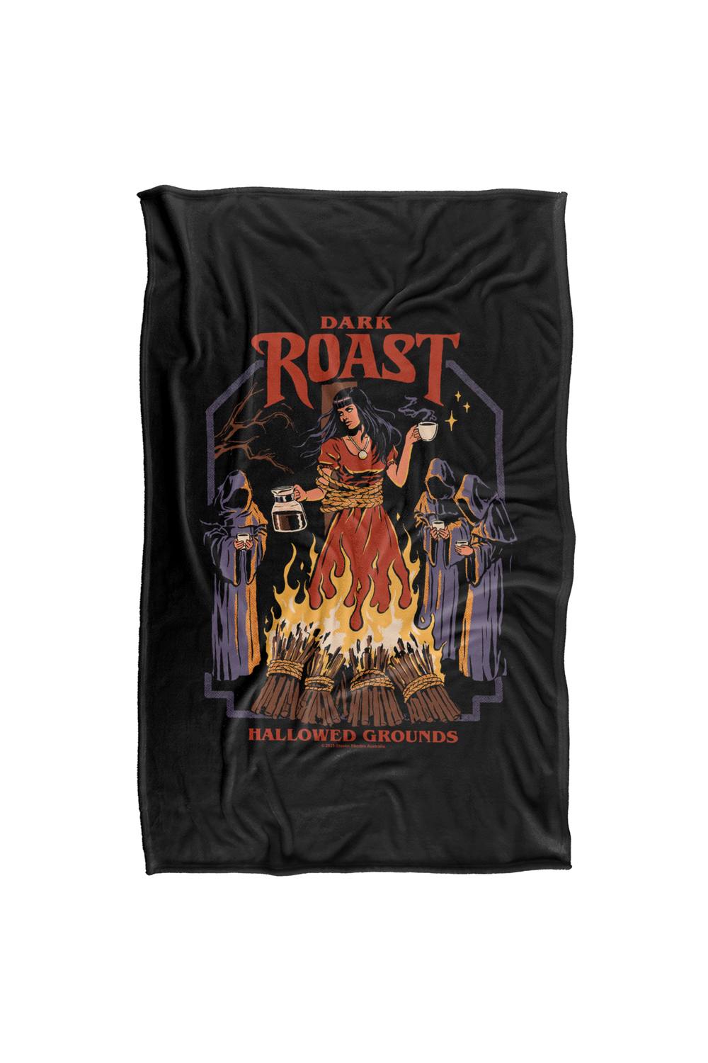 Steven Rhodes Dark Roast Silky Touch Super Soft Throw Blanket