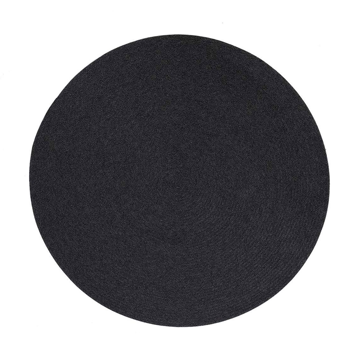 Cane-line Circle Rug, Dark Grey