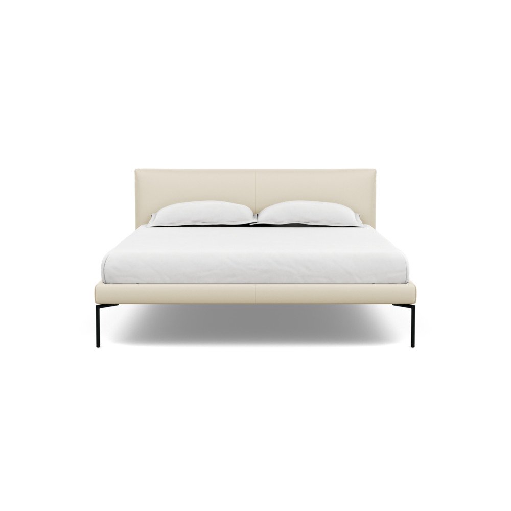 Heal's Matera Bedstead King Leather Grain Storm 006