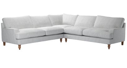 Isla Large Corner Sofa in Koala Chelsea Linen - sofa.com