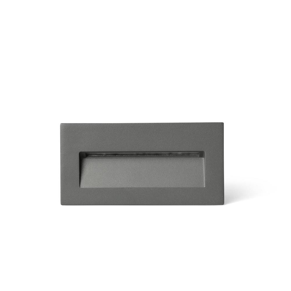 Netlighting Mani Outdoor Recessed Wall Lamp Dark Grey IP65 2200 2700 3200 4000K