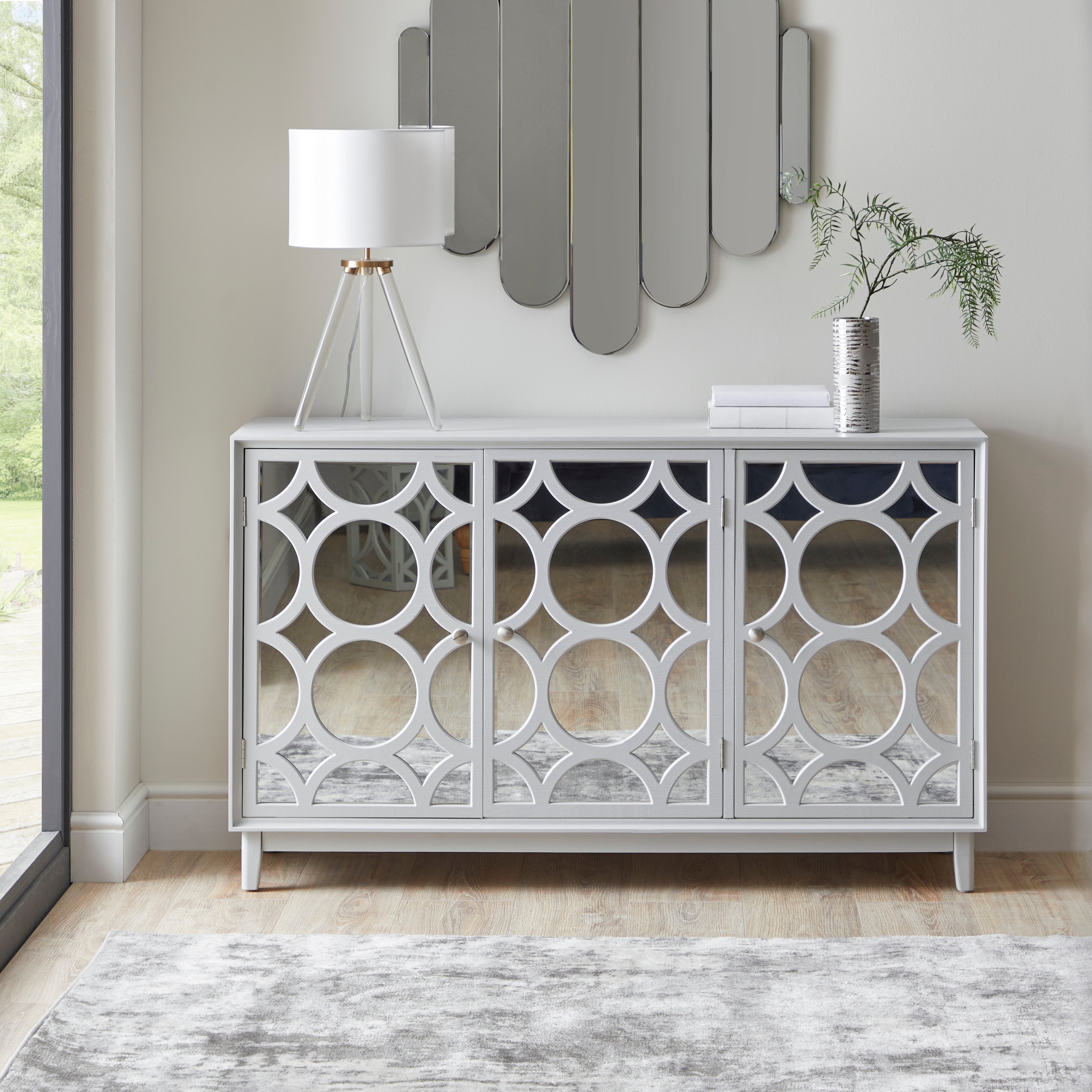 Delphi Large Sideboard Black